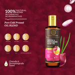 Buy Khadi Natural -Onion & Fenugreek Hair Oil| Repair Damaged Hair| Paraben & Mineral Oil Free Power Botanics - 200 ml - Purplle
