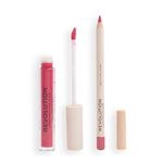 Buy Makeup Revolution Lip Contour Kit Soulful Pink 3 ml+0.8 gm - Purplle