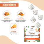 Buy TNW The Natural Wash Papaya Facial Kit 125 gm With Orange and Turmeric Extracts | For De Pigmentation | For Glowing Skin - Purplle