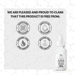 Buy TNW -The Natural Wash clarifying AHA Serum 30ml | With Glycolic Acid and Lactic Acid | For Exfoliation and Glowing skin - Purplle