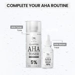 Buy TNW The Natural Wash clarifying AHA Toner 100 ml with 5% Glycolic Acid and Lactic Acid | For skin brightening | Gently exfoliates dead skin - Purplle
