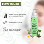 Buy TNW The Natural Wash Salicylic Acid & Neem Body Wash 200 ml | For rough & Acne prone skin - Purplle