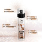 Buy TNW The Natural Wash Way to Glow Body Shimmer Spray! | Nourishes skin | For body radiance | Enhance skin texture | Daily skin care 120 ml - Purplle