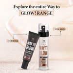 Buy TNW The Natural Wash Way to Glow Body Shimmer Spray! | Nourishes skin | For body radiance | Enhance skin texture | Daily skin care 120 ml - Purplle