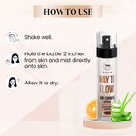 Buy TNW The Natural Wash Way to Glow Body Shimmer Spray! | Nourishes skin | For body radiance | Enhance skin texture | Daily skin care 120 ml - Purplle