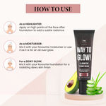 Buy TNW The Natural Wash Way to Glow! Illuminating Strobe Cream - 01 Rose Gold | with Avocado Oil and Aloe Vera Extract | Gives Glow | Illuminating Glow | Illuminator - 25 gm - Purplle
