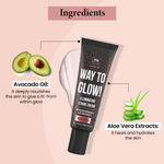 Buy TNW The Natural Wash Way to Glow! Illuminating Strobe Cream - 01 Rose Gold | with Avocado Oil and Aloe Vera Extract | Gives Glow | Illuminating Glow | Illuminator - 25 gm - Purplle