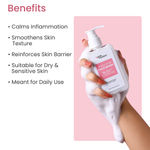 Buy Earth Rhythm Gentle Cream Face Wash | Calms Inflammation, Smoothens Skin Texture, Reinforces Skin Barrier | Suitable for Dry & Sensitive skin – 150 ml - Purplle