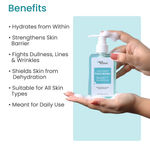 Buy Earth Rhythm Aqua Surge Face Wash | Hydrates Skin, Strengthens Barrier, Fights Fine Lines & Dullness | Suitable for All skin types – 150 ml - Purplle