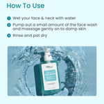 Buy Earth Rhythm Aqua Surge Face Wash | Hydrates Skin, Strengthens Barrier, Fights Fine Lines & Dullness | Suitable for All skin types – 150 ml - Purplle