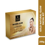 Buy Good Vibes Gold Natural Glow Facial Kit | Parlour wala glow at home (200g) - GT - Purplle