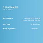 Buy DermDoc Skin Brightening Toner with Vitamin C (100 ml) - Purplle