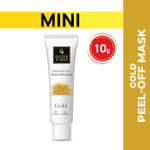 Buy Good Vibes Brightening Gold Peel Off Mask (10g) - Purplle