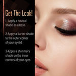 Buy FACES CANADA Starry Eyes Eye Shadow Palette - Supernova 01, 16 gm | Shimmer & Matte Shades | Long Lasting & Highly Pigmented | Smudge Proof & Sweat Resistance | One Stroke Application | Luxurious Finish - Purplle