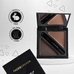 Buy FACES CANADA HD Shape Up Brow Kit - Brown 02, 2.8g | Eyebrow Duo Kit - Wax & Powder With Brush | Long-Lasting | Precise & Natural Looking | Rich Color Payoff | Shaped & Defined Brows | Cruelty-free - Purplle