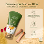 Buy Lotus Botanicals Ubtan De-Tan Radiance Face Wash | Infused with 24K Gold | For Glowing & Rejuvenated Skin, Anti-Tan | No Silicon, No Sulphates, Non-Comedogenic, No Preservatives | 100 ml - Purplle