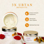 Buy Lotus Herbals Radiance Boost Ubtan Face Mask | Turmeric, Sandalwood and Rose Water | Glowing Skin |Reducing Dark Spots | Paraben free |Mineral Oil Free | 100gm - Purplle