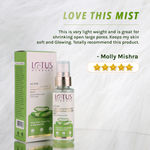 Buy Lotus Herbals Active Aloe + Niacinamide Brightening Boost Mist|Hydrate, Refresh& Uplift|Paraben free|All Skin Types|50ml - Purplle