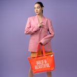 Buy Colorbar The Bold & Beautiful Tote - Neon Orange - Purplle