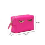 Buy Colorbar Lips & Lashes (Small Pouch) - Neon Pink - Purplle