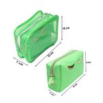 Buy Colorbar Lips & Lashes Box Pouch (Set Of Two) - Neon Green - Purplle