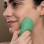 Buy ClayCo Sakura Konjac Exfoliating Sponge - Removes makeup, Exfoliates and Removes dead cells 20 g - Purplle