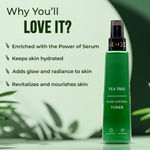 Buy Good Vibes Acne Control Tea Tree Cleansing Toner with Power of Serum | Treats Acne (150 ml) - Purplle