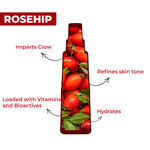 Buy Good Vibes Hydrating Glow Toner Brightening Rosehip with Power of Serum (150 ml) - Purplle