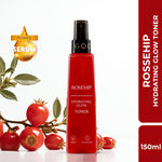 Buy Good Vibes Hydrating Glow Toner Brightening Rosehip with Power of Serum (150 ml) - Purplle