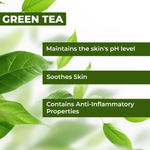 Buy Good Vibes Green Tea Oil Control Toner with Power of Serum | Reduces irritation and redness (150 ml) - Purplle
