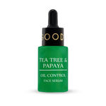 Buy Good Vibes Oil Control Tea Tree & Papaya Face Serum (30ml) - Purplle