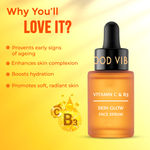 Buy Good Vibes Vitamin C & B3 Skin Glow Face Serum | With Orange | Easy Absorption (30 ml) - Purplle