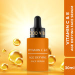 Buy Good Vibes Vitamin C & E Age Defying Face Serum | Boost skin elasticity (30 ml) - Purplle