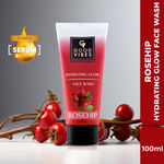 Buy Good Vibes Rosehip Hydrating Glow Face Wash | Deep Pore Cleansing, Moisturizing, Brightening (100 ml) - Purplle