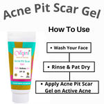 Buy Vigini 35% Actives Acne Pit Scars Spot Stop Face Day Night Gel Oily Prone Skin Pimples Remover Reduce Redness Pores Tightening Niacinamide Tea Tree Oil (Salicylic Glycolic Hyalurnoic) Acid Neem Ext SPF 30 Men Women 20ml - Purplle