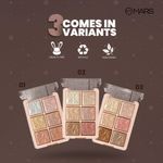 Buy MARS Glowzilla 6 Colour Highlighter Palette | Ultra Blendable & Long Lasting | Blinding Glow (12 gm) (Shade-02) - Purplle