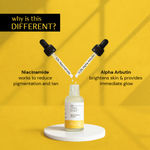 Buy Deconstruct Brightening Serum - 10% Niacinamide + 0.3% Alpha Arbutin - (30 ml) - Purplle