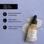 Buy Deconstruct Pore Control Serum with 2% Salicylic Acid & 3% Niacinamide,Fights Acne & Controls Oil (30 ml) - Purplle