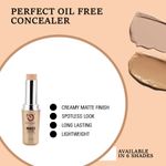 Buy Matt look Perfect Oil Free Concealer, Face Makeup, Natural Light (8 gm) - Purplle