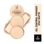 Buy Matt look CC Oil Control Powder Stay Matte, Fair (20 gm) - Purplle