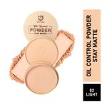 Buy Matt look CC Oil Control Powder Stay Matte, Light (20gm) - Purplle