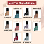 Buy TNW -The Natural Wash Nailed It! - 02: Midnight Kiss | Nail Polish | Chip Resistant | Pigmented | Long Lasting | Quick Drying | Nail Care | 11ml - Purplle