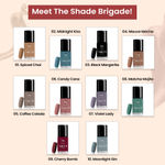 Buy TNW The Natural Wash Nailed It! - 03: Black Margarita | Nail Polish | Chip Resistant | Pigmented | Long Lasting | Quick Drying | Preety nails | 11 ml - Purplle