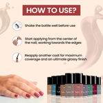 Buy TNW The Natural Wash Nailed It! - 07: Violet Lady | Nail Polish | Chip Resistant | Pigmented | Long Lasting | Quick Drying | 11 ml - Purplle