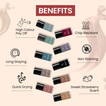 Buy TNW The Natural Wash Nailed It! - 07: Violet Lady | Nail Polish | Chip Resistant | Pigmented | Long Lasting | Quick Drying | 11 ml - Purplle