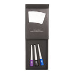 Buy Swiss Beauty Pop Eyeliner | Waterproof and Long lasting Liquid Eyeliner|Quick Drying| Onyx Black | Blue | Plump Purple| Pack of 3 - Purplle