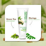 Buy Organic Harvest Acne Control Mattifying Face Wash Green Tea & Moringa Enriched with Ceramides 100ml - Purplle