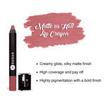Buy SUGAR Cosmetics Matte As Hell Crayon Mini Lipstick - 07 Viola - 2.5 g - Purplle