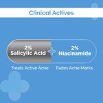 Buy The Derma Co. Sali-Cinamide Anti-Acne Face Wash with 2% Salicylic Acid & 2% Niacinamide For Acne & Acne Marks - 80ml - Purplle