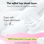 Buy Plush Ultra-Thin Sanitary Pads For Women, 7 Cotton Sanitary Napkins | 3 Heavy Flow XXL pads + 4 Medium Flow XL pads + 2 Panty Liners For Rash Free Periods | Pure U.S. Cotton Pads With Disposable Pouch - Purplle